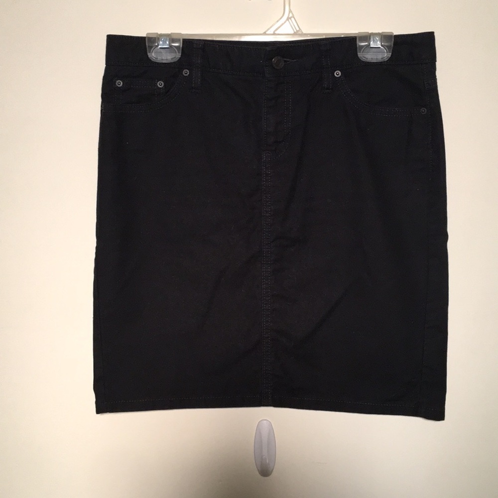Gap Stretch Navy Blue Chino Mini Skirt